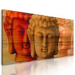 Obraz tri tváre Budhu