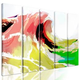 5-dielny obraz abstrakcia Slovenských vrchov