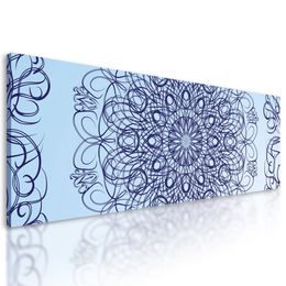Obraz jemná kvetinová Mandala