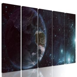 5-dielny obraz nekonečný vesmír