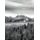 Fototapeta zasnežená krajina v čiernobielom prevedení