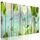 5-dielny obraz zelený raj listov