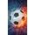 Tapeta futbalová lopta s abstraktným pozadím
