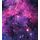 Samolepiaca fototapeta okúzľujúca fialová galaxia