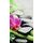 Fototapeta spa zátišie s fialovou orchideou