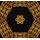 Tapeta zlatá Mandala v modernom prevedení