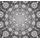 Tapeta čiernobiela luxusná Mandala