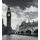 Fototapeta londýnska Elizabeth Tower v čiernobielom prevedení