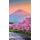 Samolepiaca fototapeta sakury pod japonskou Fuji