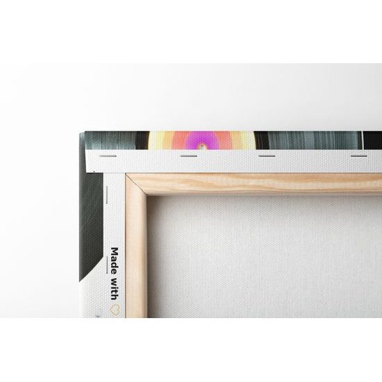 Obraz nostalgické vinylové platne