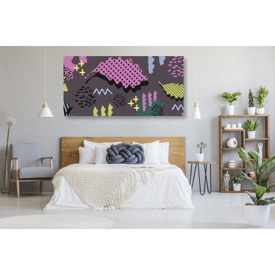 Obraz listy v pop art štýle