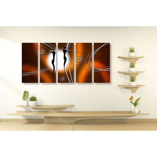 5-dielny obraz spriaznené duše