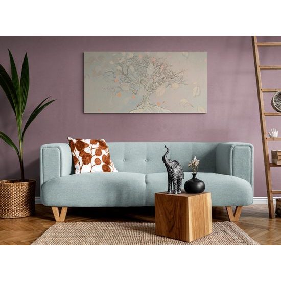 Obraz umelecká maľba jesenného stromu