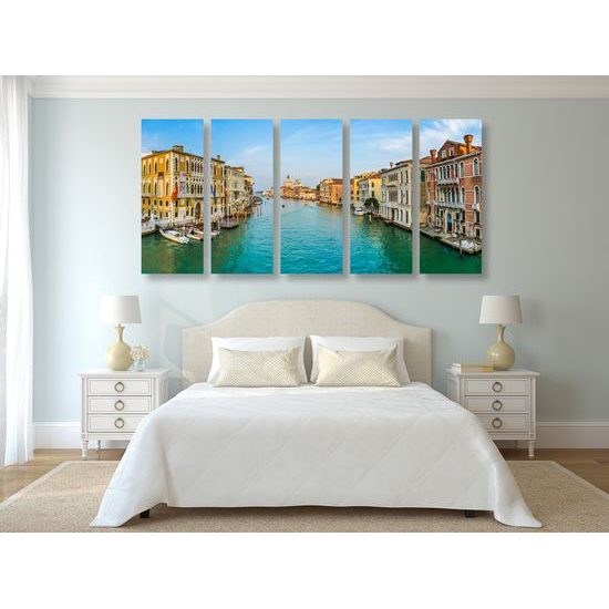 5-dielny obraz Benátky v plnej kráse