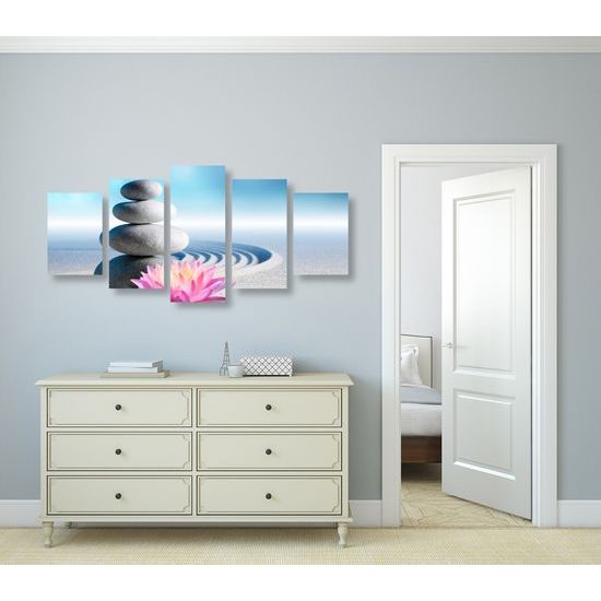 5-dielny obraz Zen zátišie