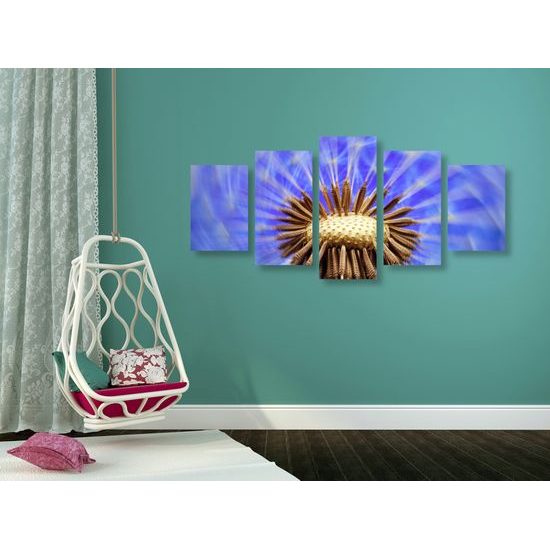 5-dielny obraz čarovná púpava