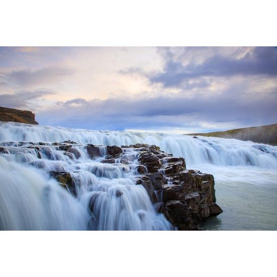 Zaujímavá fototapeta krásne vodopády na Islande