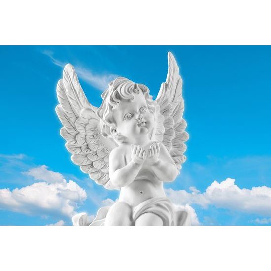 Obraz anjel na oblohe