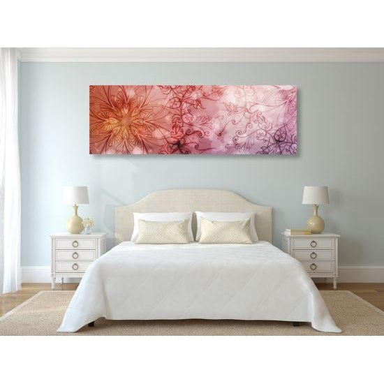 Obraz ružová Mandala