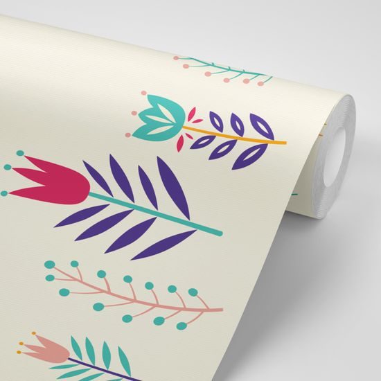 Samolepiaca tapeta ľudové zobrazenie prírody