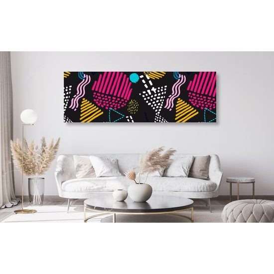 Obraz farebná pop art abstrakcia