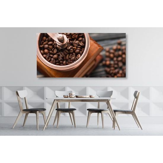 Obraz kvalitné zrnká kávy