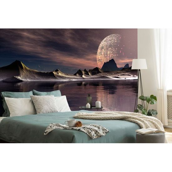 Samolepiaca tapeta krajina budúcnosti