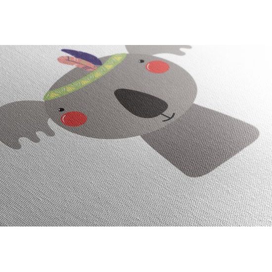 Obraz roztomilá koala s indiánskymi pierkami