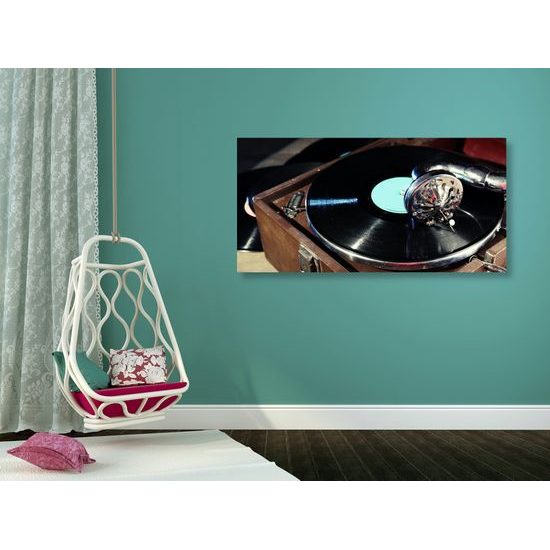 Obraz nádhera vinylovej platne