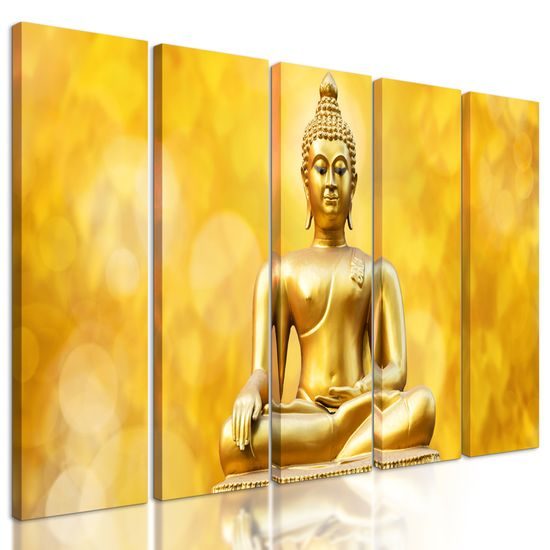5-dielny obraz Budha