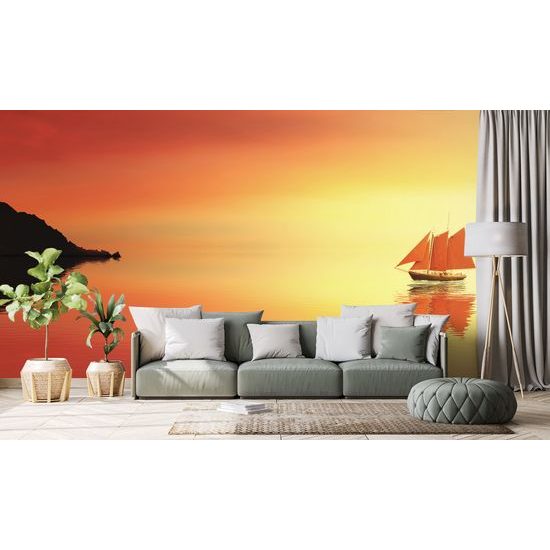 Fototapeta plachetnica s kúzelnou oblohou