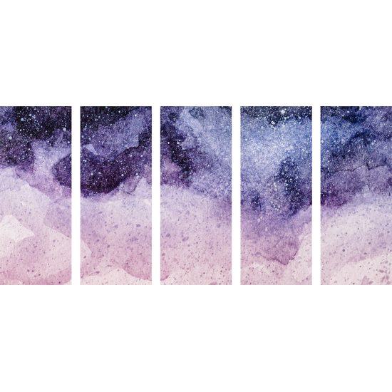 5-dielny obraz vzdialená galaxia