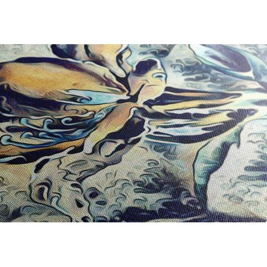 Obraz surrealistický kvet