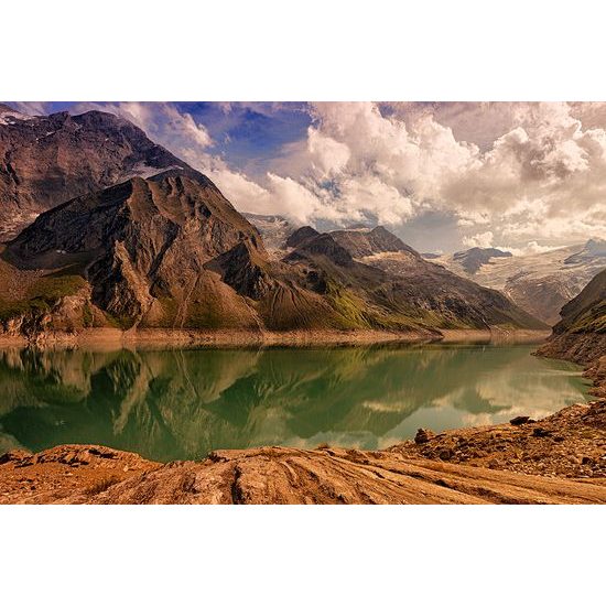 Krásna fototapeta horské jazero