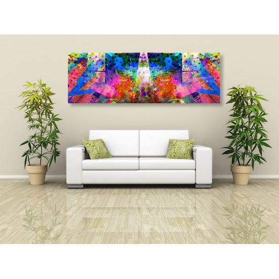 Obraz abstraktné grafické umelecké dielo