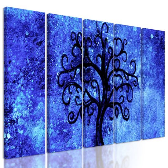 5-dielny obraz strom života v nekonečnom vesmíre