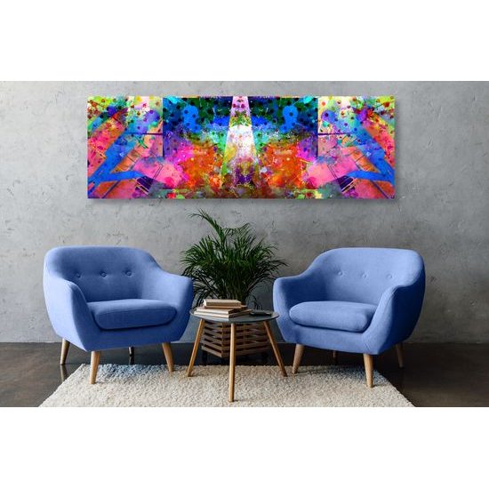 Obraz abstraktné grafické umelecké dielo