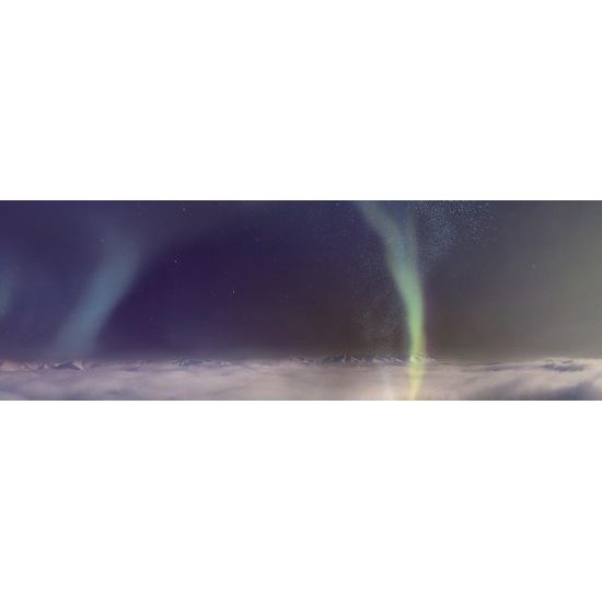 Obraz polárna žiara na oblohe