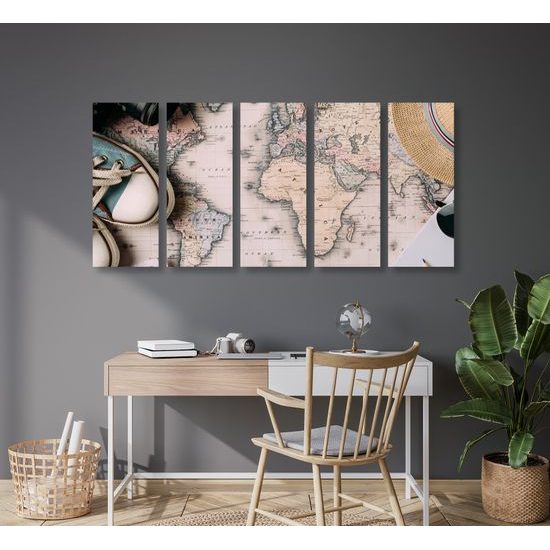 5-dielny obraz príprava na dovolenku