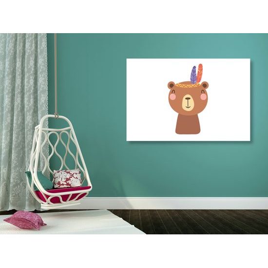 Obraz malý roztomilý medvedík