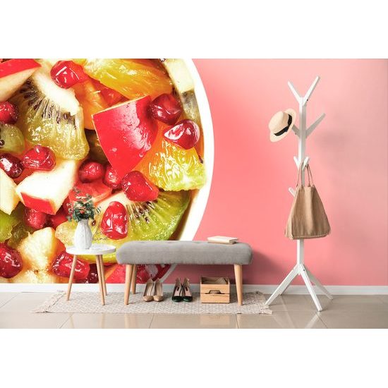 Samolepiaca fototapeta čerstvý šalát z ovocia