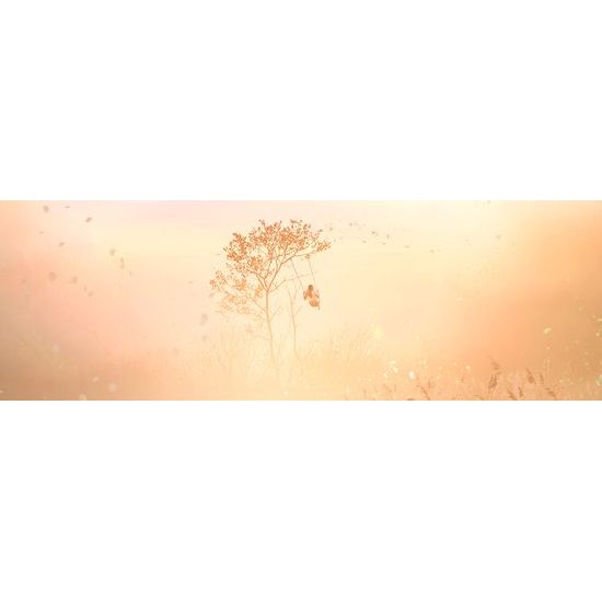 Obraz žena užívajúca si babie leto