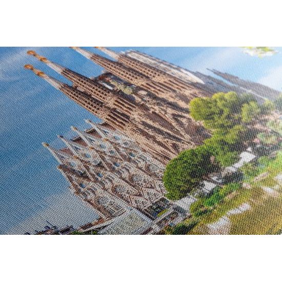 Obraz nádherná Barcelónska katedrála