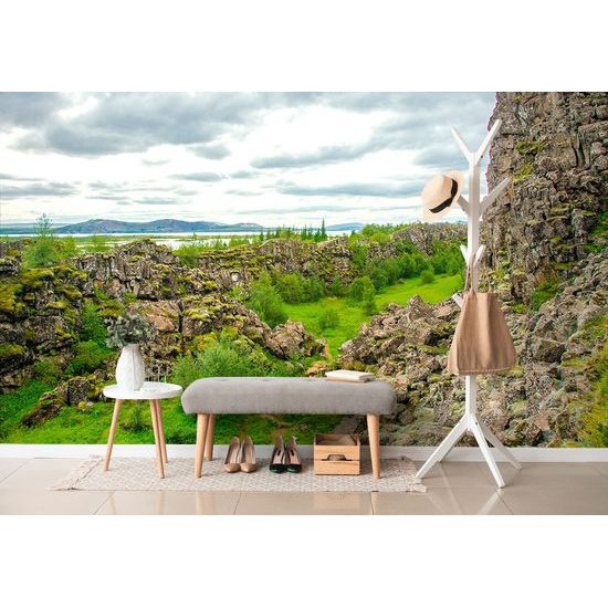 Samolepiaca fototapeta zaujímavý park Thingvellir