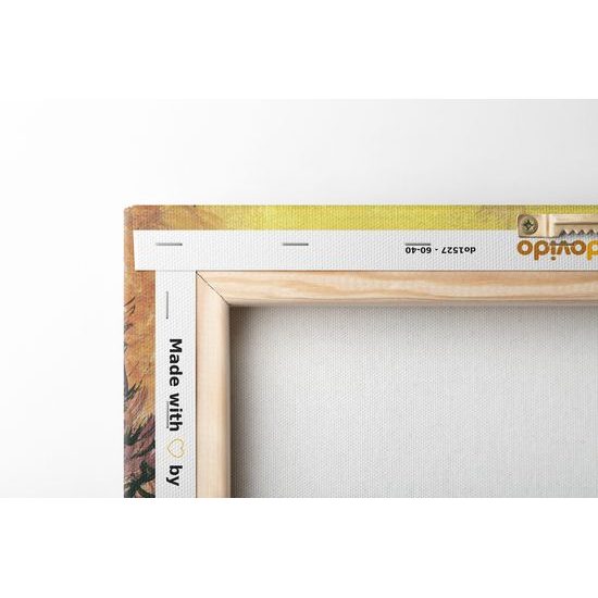 Obraz jeleň v objatí stromov