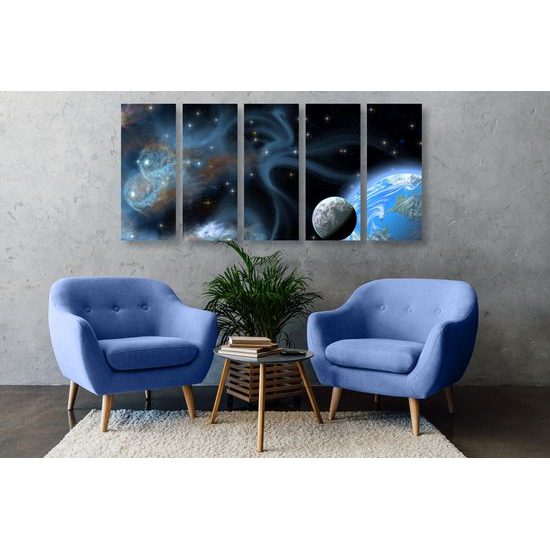 5-dielny obraz magické sily vesmíru
