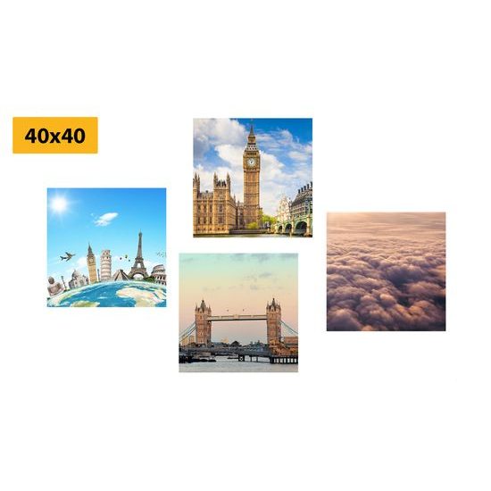 Set obrazov rozprávkový Londýn