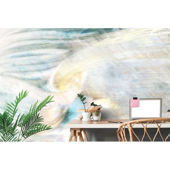 Tapeta neobyčajná abstrakcia v krásnych farbách