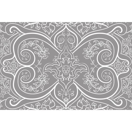 Tapeta elegantý vzor v tmavom prevedeni