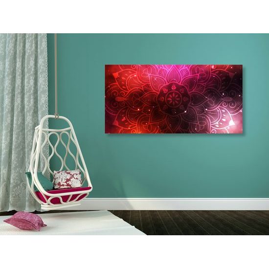 Obraz Mandala s vesmírnym pozadím